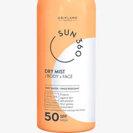 اسپری ضدآفتاب صورت و بدن سان 360 با SPF50